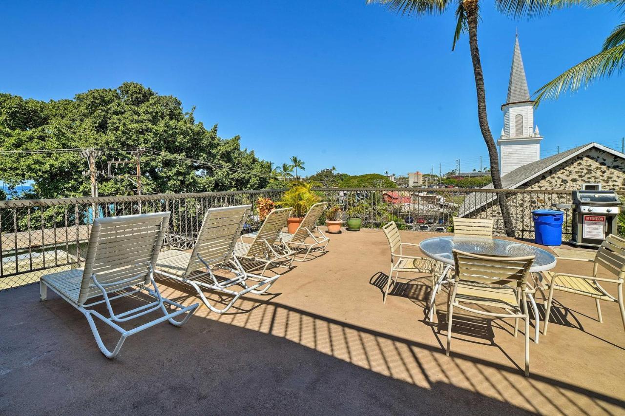 Downtown Air Conditioned Condo Walk To Beaches Kailua-Kona Extérieur photo