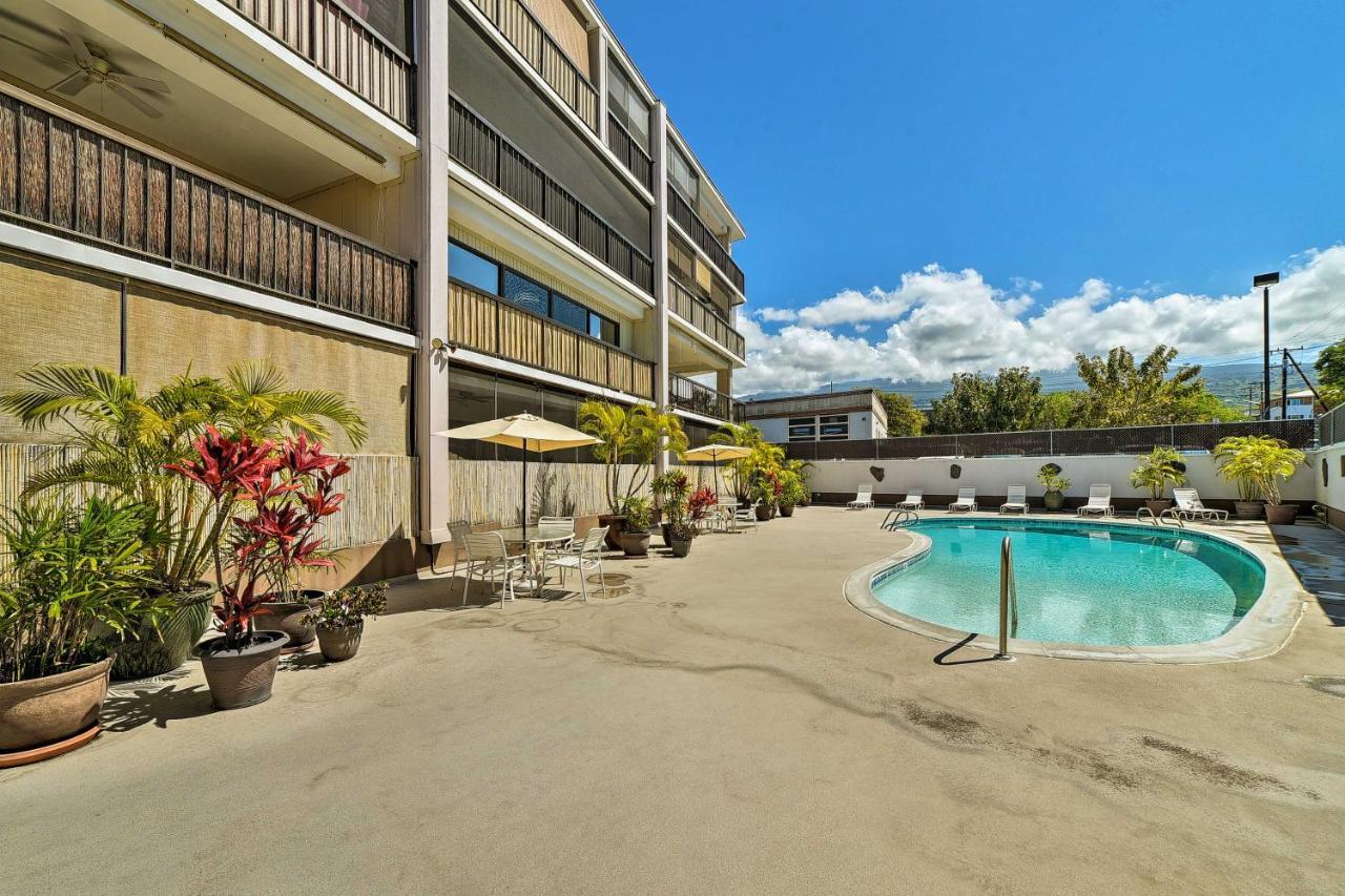 Downtown Air Conditioned Condo Walk To Beaches Kailua-Kona Extérieur photo